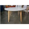Image 2 : ROUND WHITE WAYFAIR DINING TABLE