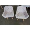 Image 1 : 2 KIDS MODERN UNICORN TUB CHAIRS
