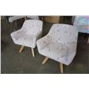 Image 2 : 2 KIDS MODERN UNICORN TUB CHAIRS