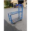Image 1 : BLUE 2 TIER METAL CART