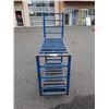 Image 2 : BLUE 2 TIER METAL CART