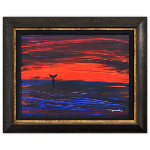 Wyland- Original Painting on Canvas "Abstract"