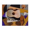 Image 1 : Arbe, "Symphony in Parts" Hand Signed Original Painting on Canvas with Letter of Authenticity.