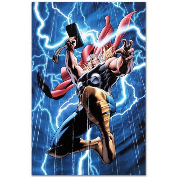 Marvel Comics "Marvel Adventures: Super Heroes #2" Numbered Limited Edition Giclee on Canvas by Clay