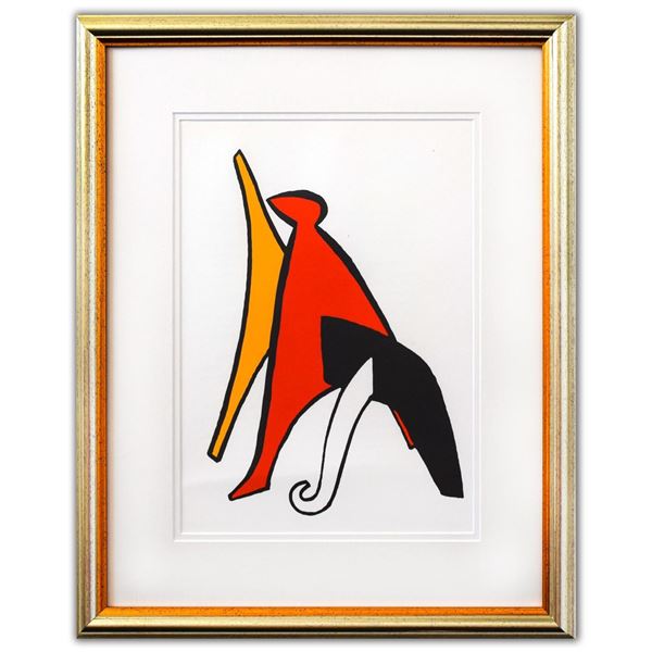 Alexander Calder- Lithograph "DLM141 - SABOT ET BONNET PHRYGIEN"