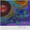 Image 2 : Lu Hong, "Kitty Camp Playmates (White)" Limited Edition Serigraph, Numbered and Hand Signed with Let