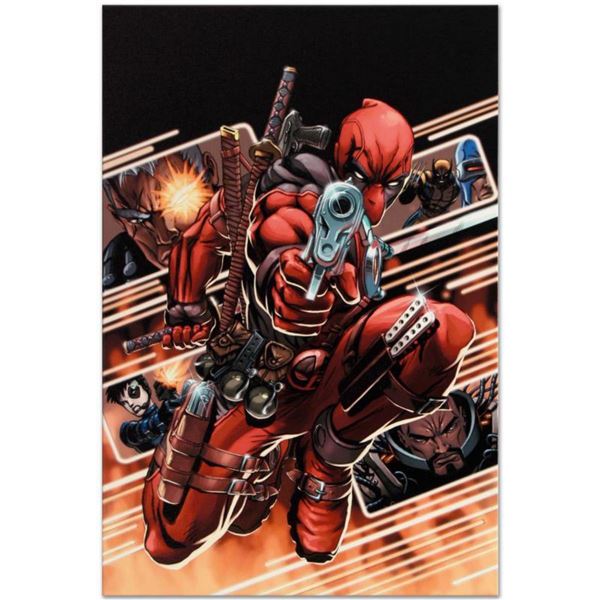 Marvel Comics "Cable & Deadpool #9" Numbered Limited Edition Giclee on Canvas by Patrick Zircher wit