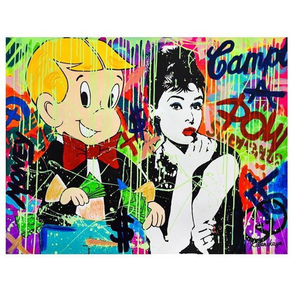 Nastya Rovenskaya- Mixed Media "Forever Young"