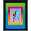 Image 2 : Peter Max- Original Lithograph "Tip Toe Floating on Blends II"
