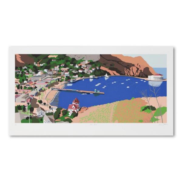 Armond Fields (1930-2008), "Avalon Harbor" Limited Edition Hand Pulled Original Serigraph, Numbered 