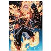 Image 1 : Marvel Comics "Ghost Rider #28" Numbered Limited Edition Giclee on Canvas by Tan Eng Huat with COA.