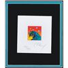 Image 2 : Peter Max- Original Lithograph "The Great Wave with Doves (Mini)"