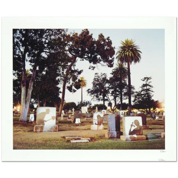 Robert Sheer, "Graveyard Spirits" Limited Edition Single Exposure Photograph, Numbered and Hand Sign