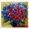 Image 1 : Yana Korobov, Original Acrylic Painting on Canvas, Hand Signed with Letter Authenticity.