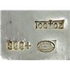 Image 3 : 100 Oz. Johnson Matthey .999+ Fine Silver Bar