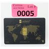 Image 1 : 1 Gram .9999 Gold Karatbars International Bar