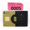 Image 2 : 1 Gram .9999 Gold Karatbars International Bar