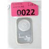 Image 1 : 1 Oz. .9999 Fine Silver Texas Mint Bar