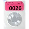 Image 1 : 1 Oz .9999 Fine Silver 2021 Canada Maple Leaf Coin