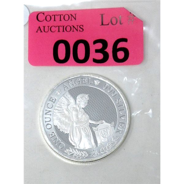 1 Oz. 2021  .999 Fine Silver St. Helena Coin