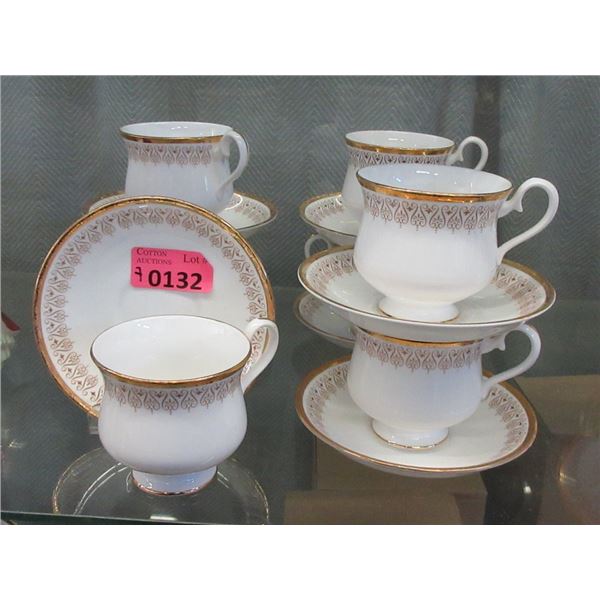 7 Royal Albert  Burlington  China Tea Cup Sets