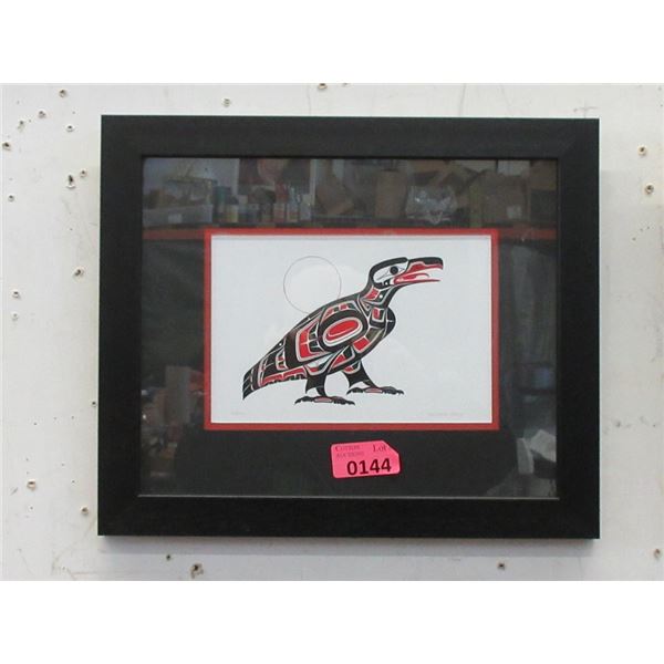 Richard Shorty Framed Print - Raven