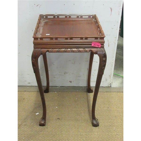 Vintage Mahogany Side Table Circa: 1920