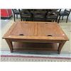 Image 1 : Solid Wood Coffee Table with Storage