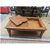 Image 2 : Solid Wood Coffee Table with Storage