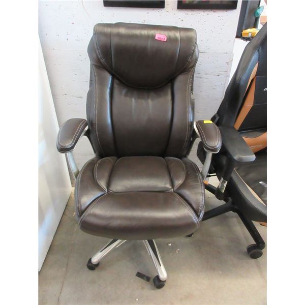 New Brown Bonded Leather Executive Office Chair