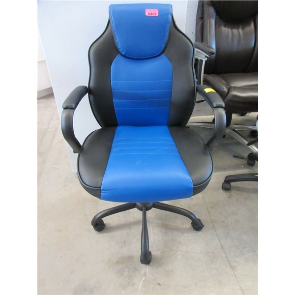 New Blue and Black Office Chair