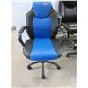Image 1 : New Blue and Black Office Chair