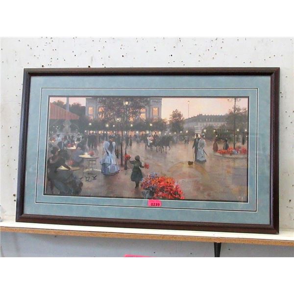 Large C. Kieffer Framed Print - 42" x 26"