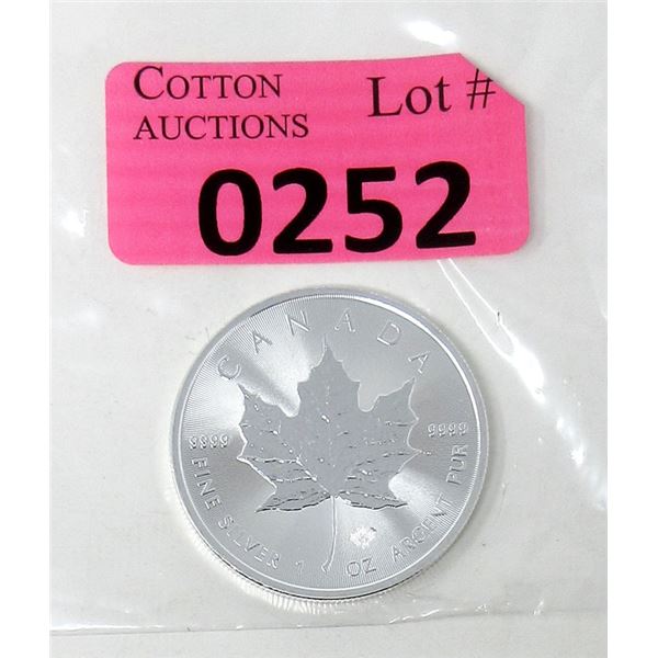 1 Oz. 2021 Canada .9999 Silver Maple Leaf Coin