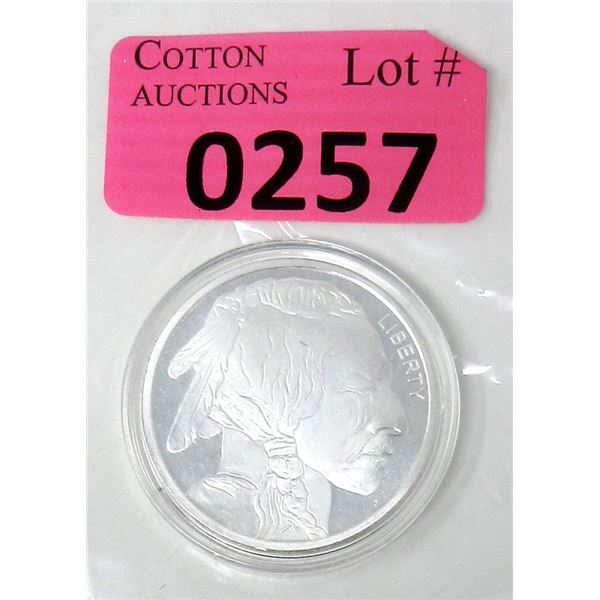 1 Oz. Buffalo/ First Nations .999 Silver Round