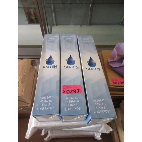 5 Packages of 3 New Waten Replacement Filters