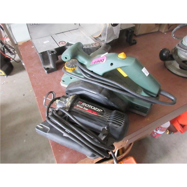 Electric Spiral Saw and Planer