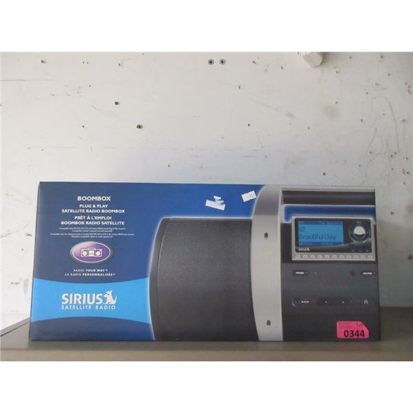 Sirius Satellite Radio Boombox