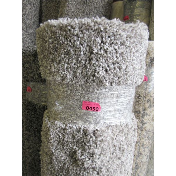 5' x 7' Grey Speckled Shag Area Carpet