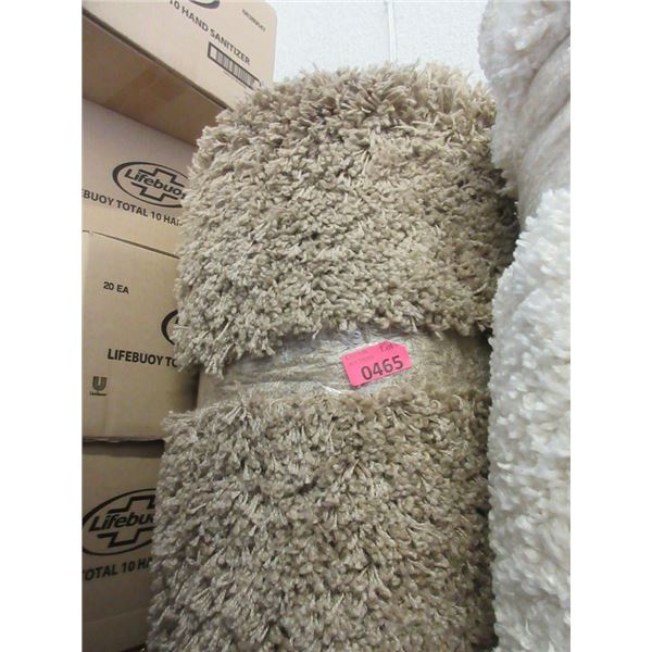 8' x 10' Brown Shag Area Carpet