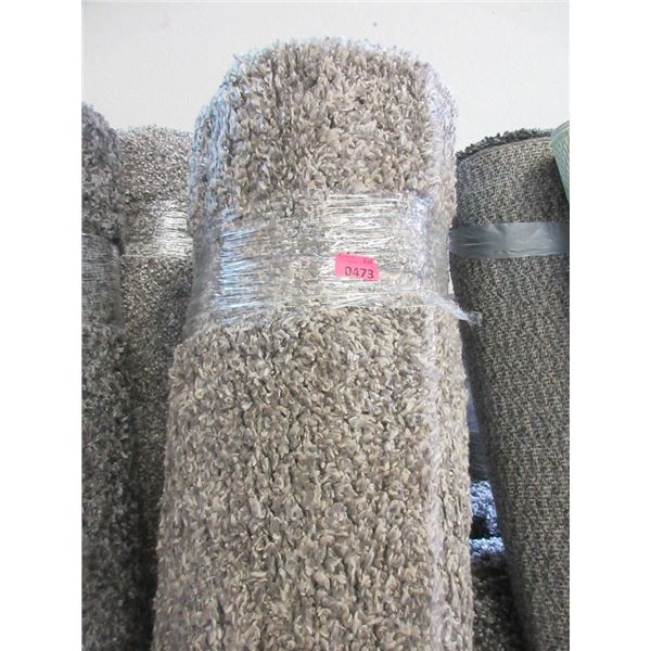 8' x 10' Grey Speckled Shag Area Carpet