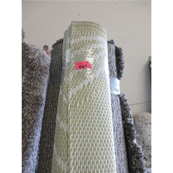 8' x 10' Green Outdoor Patio Mat