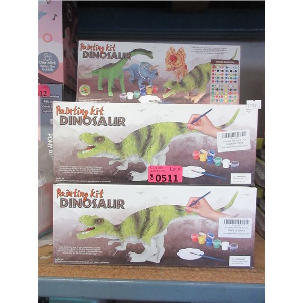 8 New DIY Dinosaur Painting Kits