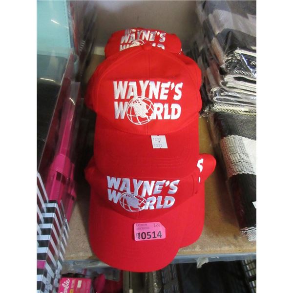 18 New Wayne's World Caps