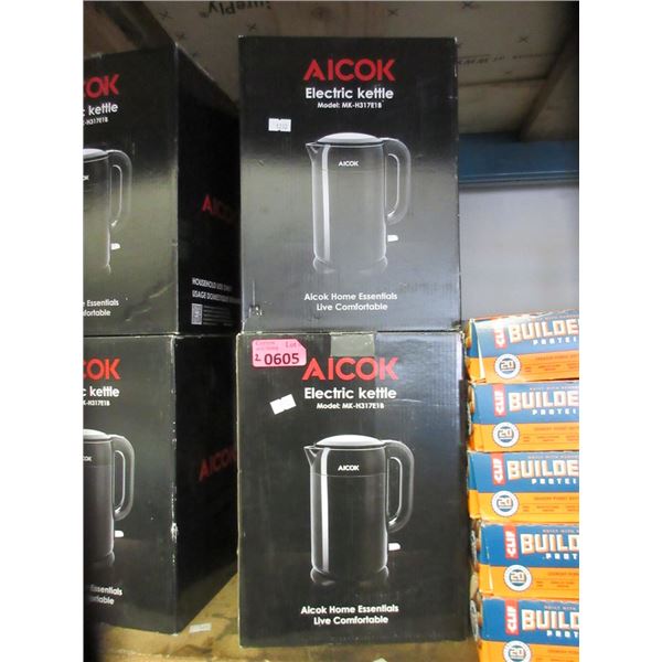 2 New Aicok Electric Kettles