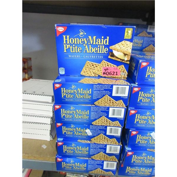 30 x 400 gram Boxes of Honey Maid Wafers