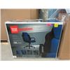 Image 1 : Black and Blue Office Chair - Unassembled in Box