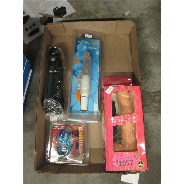 3 New Dildos & 1 Cock Ring