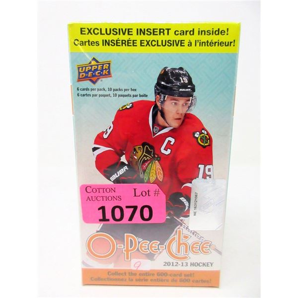 Sealed 2012-2013 O-Pee-Chee Hockey Cards