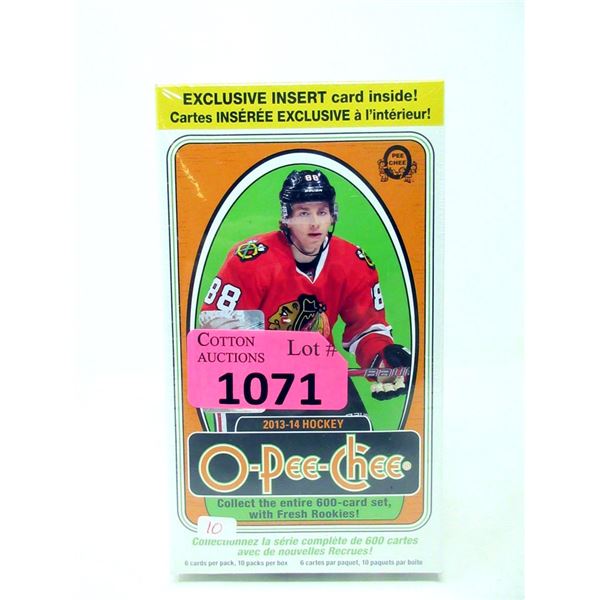 Sealed 2013-2014 O-Pee-Chee Hockey Cards